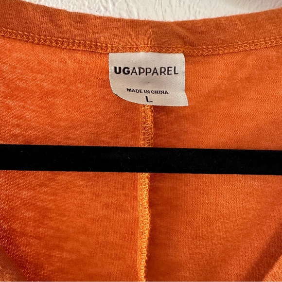 UG Apparel Womens Texas Longhorns T Shirt Sz L Orange GUC - Picture 6 of 8